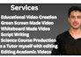make high school science videos professionally