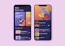 design flutter screens and fix bugs and errors