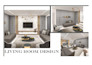 do 3d home interior design living room and bed room