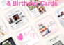 create invitation, birthday, christmas or wedding invitation