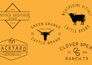do cattle brand, western, ranch logo creation