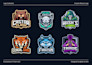 design mascot logo for gaming, esports, and sports