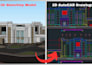 convert 3d model to 2d autocad drawings