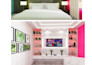 design modern bedroom interior with realistic 3d rendering