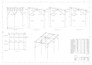 prepare solar panel mounting structures