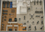 create isometric  3d floor plan and exterior, or interior, or 3d model