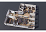 do 3d floor plan renders on sketchup, d5 render, lumion