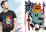 design eye catching and trendy tshirts for your brand