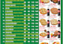 design a modern and professional menu cards