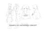 create high quality anime character design