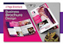 do company profile, bifold and trifold brochure design