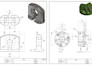 draft 2d mechanical technical drawings