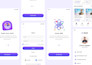design modern mobile app UI UX for android and ios