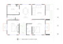 architectural plan and 3d building