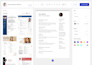 design dashboard, web app, CRM and admin panel UI in figma