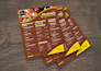 design stunning restaurant food menu card