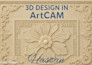 design cnc artcam relief 3d model for wood carving marble engraving