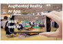 build augmented reality ar app using unity, web ar, arkit, arcore or opencv