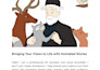 create a custom 2d animated story video