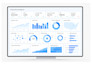 interactive dashboards in power bi, tableau, and  reporting