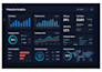 interactive dashboards in power bi, tableau, and  reporting