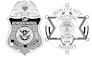 vectorize your shield badges for cnc carving laser engrave