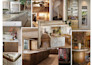 create a high end moodboard for your interior design concept