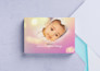 design modern minimalist photobook album for wedding, baby, and events