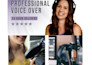 be your professional female voice actress