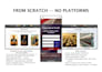 convert wordpress or tilda website to fast clean HTML CSS js