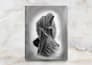 draw hyperrealistic sculpture studies in graphite 300 dpi print ready