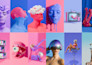design abstract 3d album covers and artworks