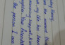 fast handwrite any documents, study notes, letters for you