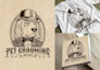create a custom vintage retro logo with authentic style