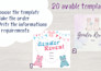 custom digital gender reveal party invitation card