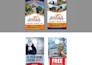 design creative door hanger, marketing flyer, rack card for roofing, and solar
