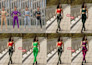 create realistic clothing mockups change pattern and recolor