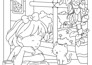 draw cozy bold and easy coloring book illustrations for amazon KDP