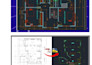 redraw floor plans or images into autocad dwg files