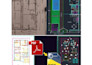 redraw floor plans or images into autocad dwg files