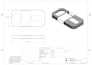 do sheet metal 3d design , bending , laser cutting drawings