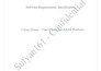 write a professional software requirements specification srs, brd document