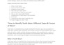 create a unique blog article