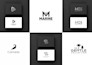 create modern minimalist elegant business logo design
