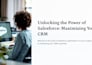 set up amazon connect cloud contact center with salesforce