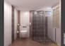 do bathroom interior design in 3d and render