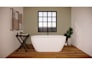 do architectural rendering of master bathroom interior design