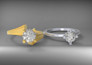 design any type of custom jewelry with cad and render it