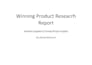 find a winning dropshipping product for your store