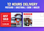 design professional postcard, eddm, direct mail or real estate postcard